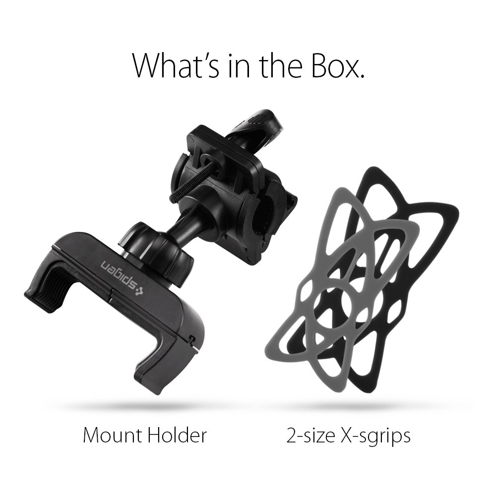 Spigen Velo Bike Phone Mount Holder- Black