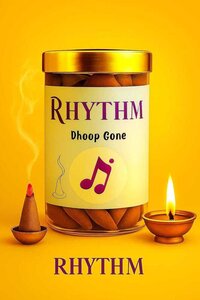 Rhythm Dhoop Cone - Burning Time: 25 Minutes