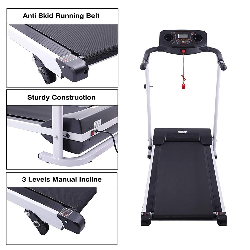 Dolphy Motorized Folding Treadmill - Power Source: Electric