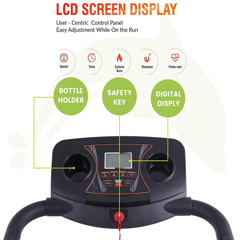 Dolphy Motorized Folding Treadmill - Grade: Personal Use