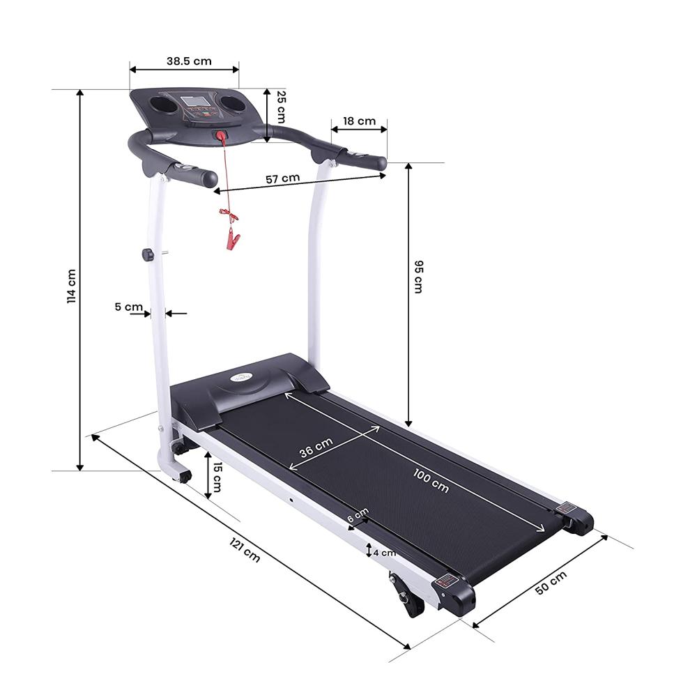 Dolphy Motorized Folding Treadmill