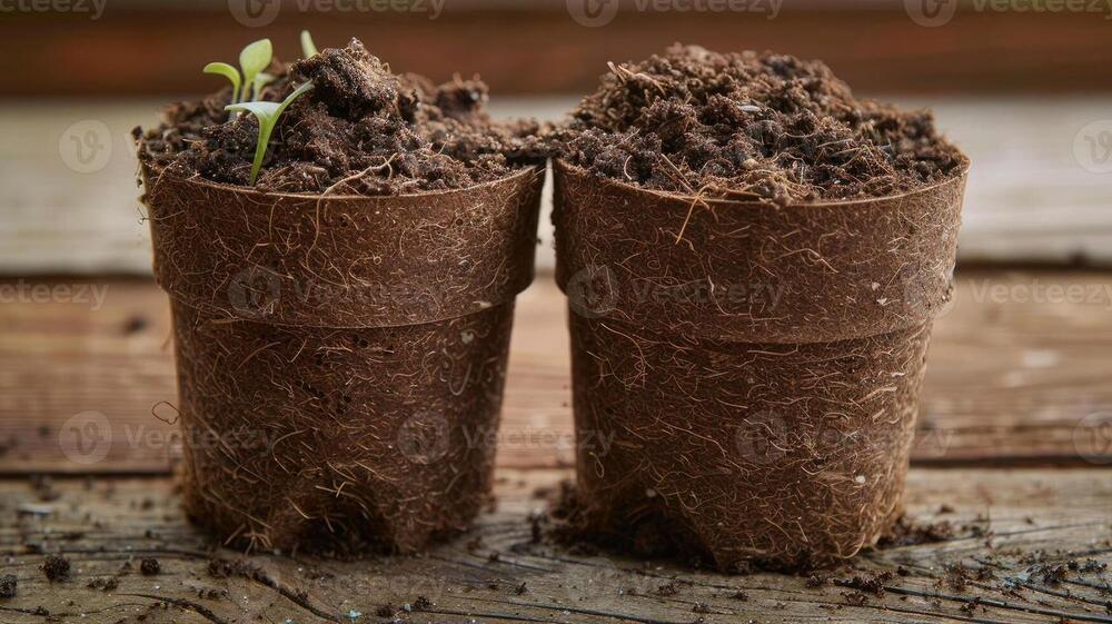 Coco Peat - Color: Dark Brown