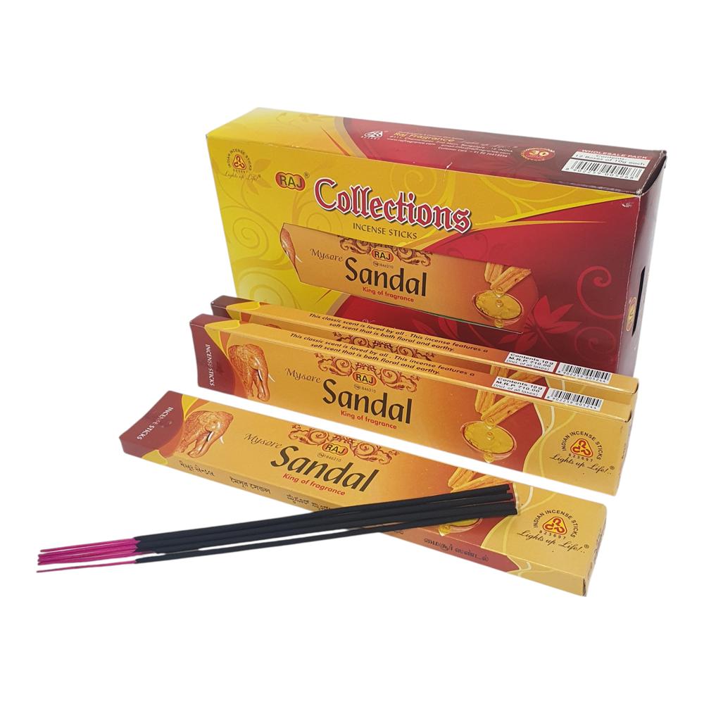 Collection Series - Sandal Incense Sticks - Burning Time: 30 Minutes