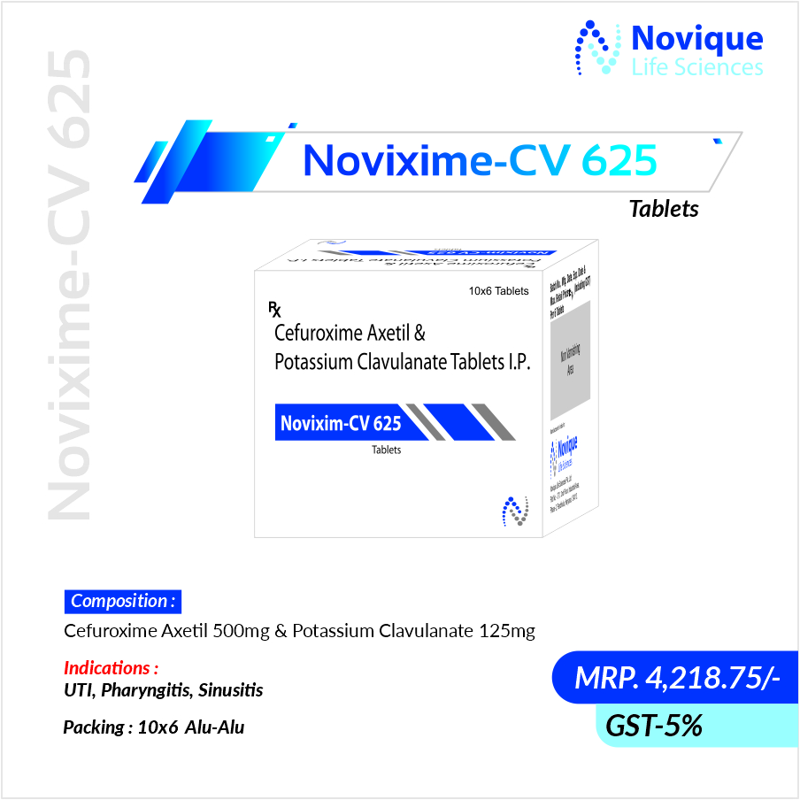 Cefuroxime 500mg + Clavulanate Potassium 125 Mg