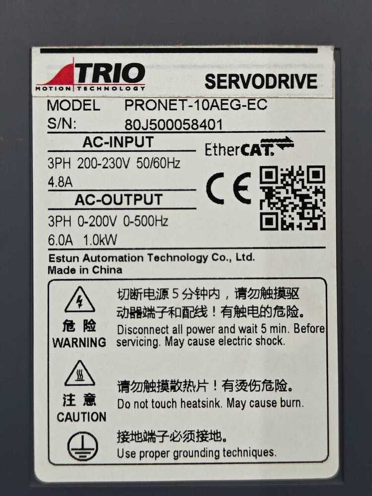 Trio Pronet-10aeg-ec