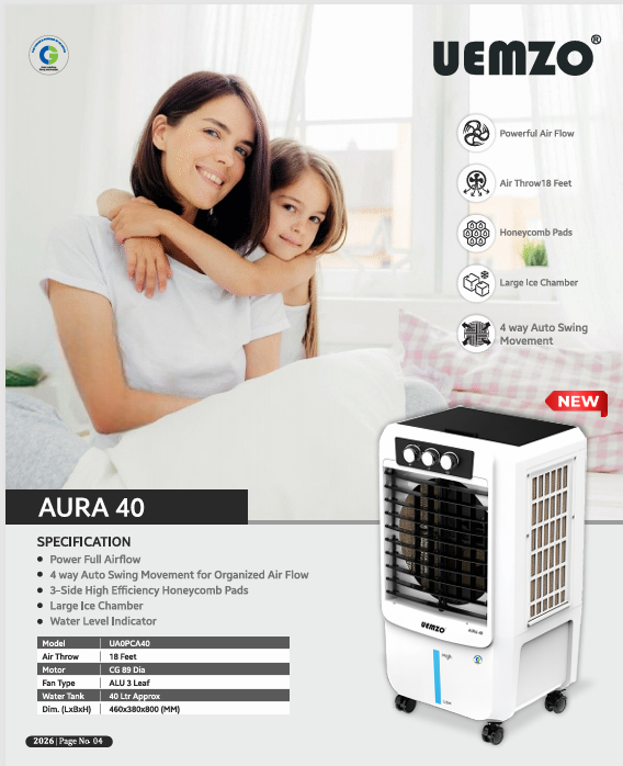 Uemzo Air Cooler Aura 40