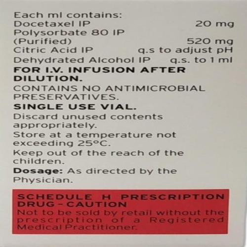 Daxotel 80 mg Injection