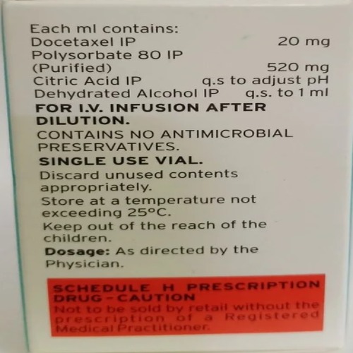 Daxotel 120 mg Injection