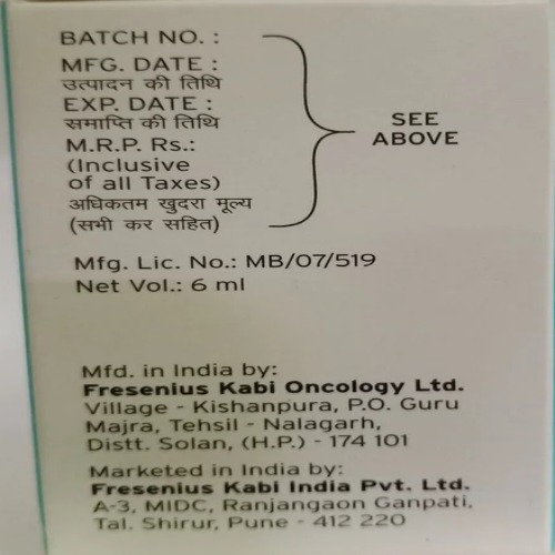 Daxotel 120 mg Injection