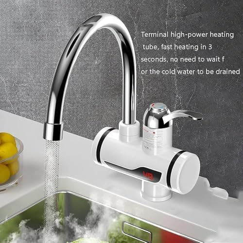 Electric Water Heater Faucet - Dimension (l*w*h): 6w X 6h Centimeters  Centimeter (cm)