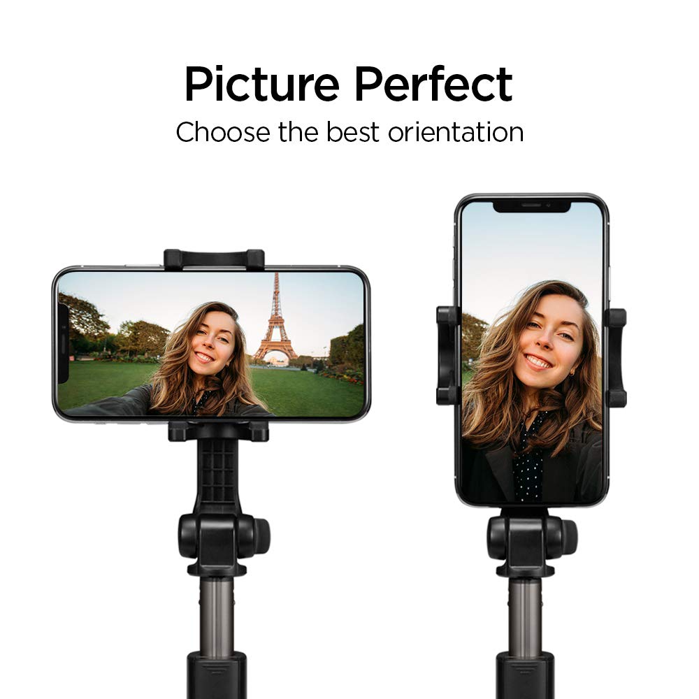 Spigen S540 Selfie Stick Tripod-Black