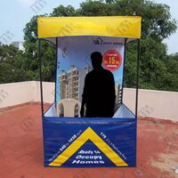 Flat Roof Tent (4 X 4 X 7 Ft) - Application: Outdoor