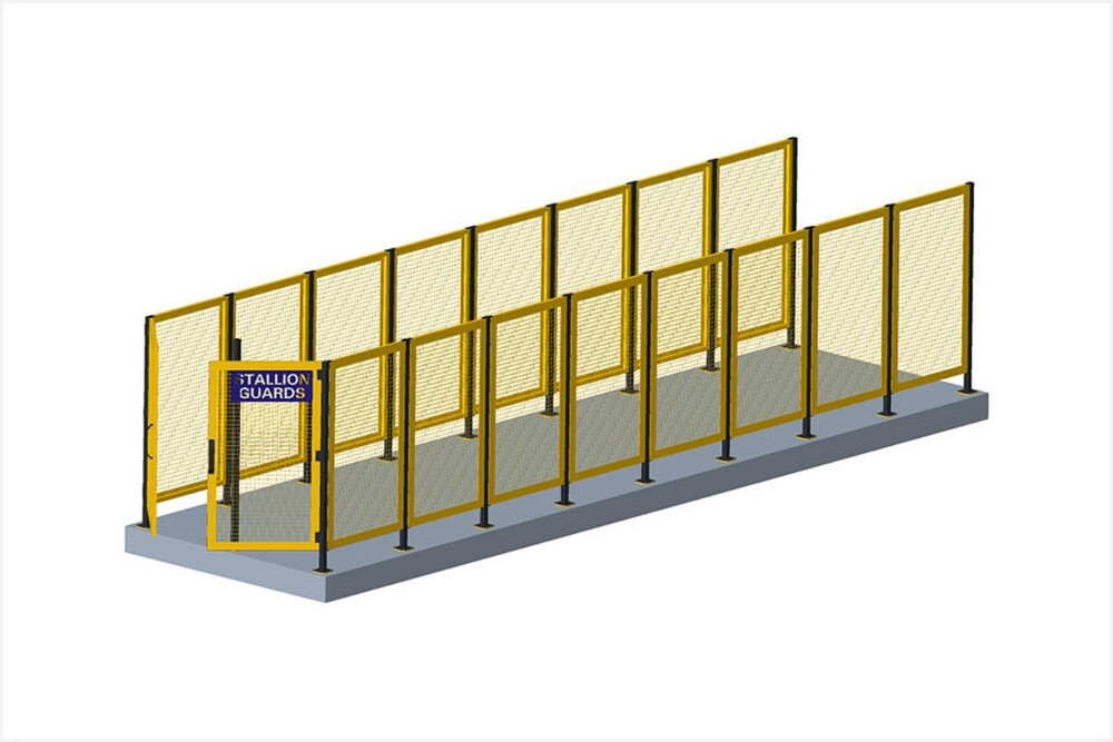Industrial Safety Fencing - Diameter: Na