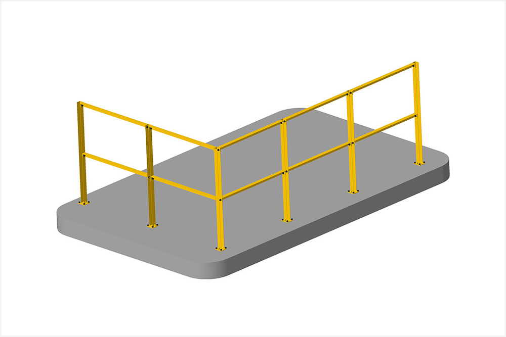 Modular Handrail - Feature: Corrosion Resistance