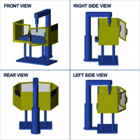 Drill Machine Guard - Color: Yellow