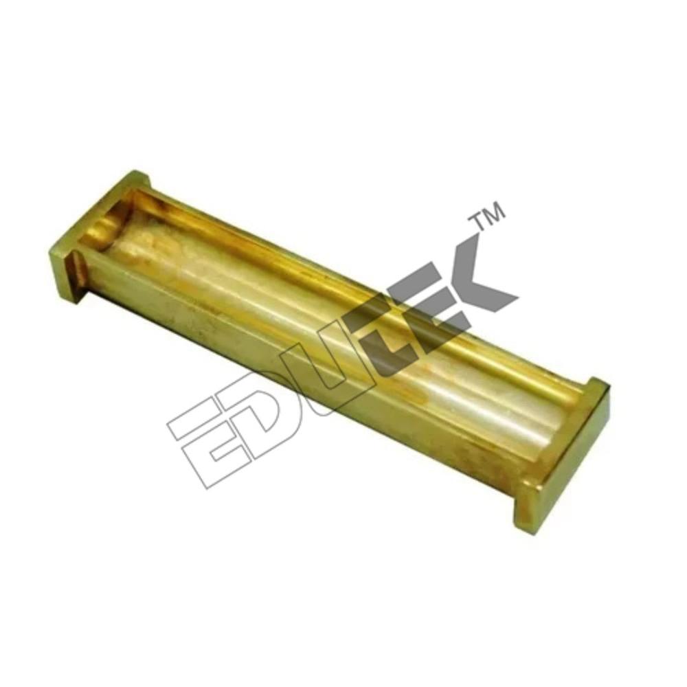 Linear Shrinkage Mould - Metal, 25mm Dia. X 12.5mm Height X 140mm Length, Gold | Soil Testing, Measures Linear Shrinkage (Astm D4943)