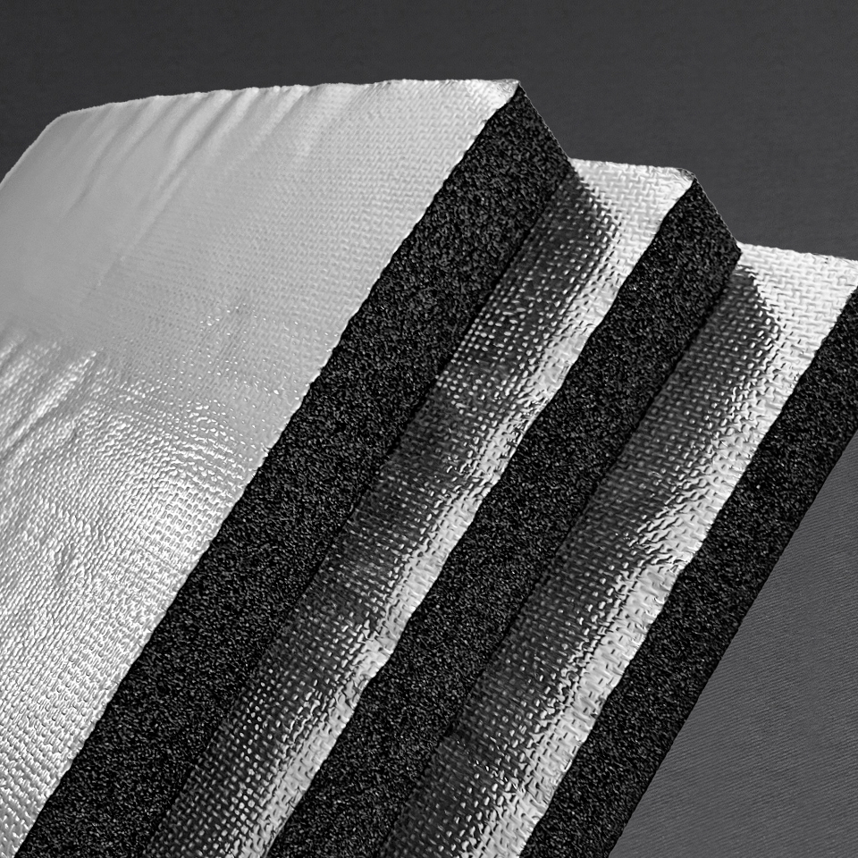 K-Flex St Alu Glass Insulation Material - Color: Grey