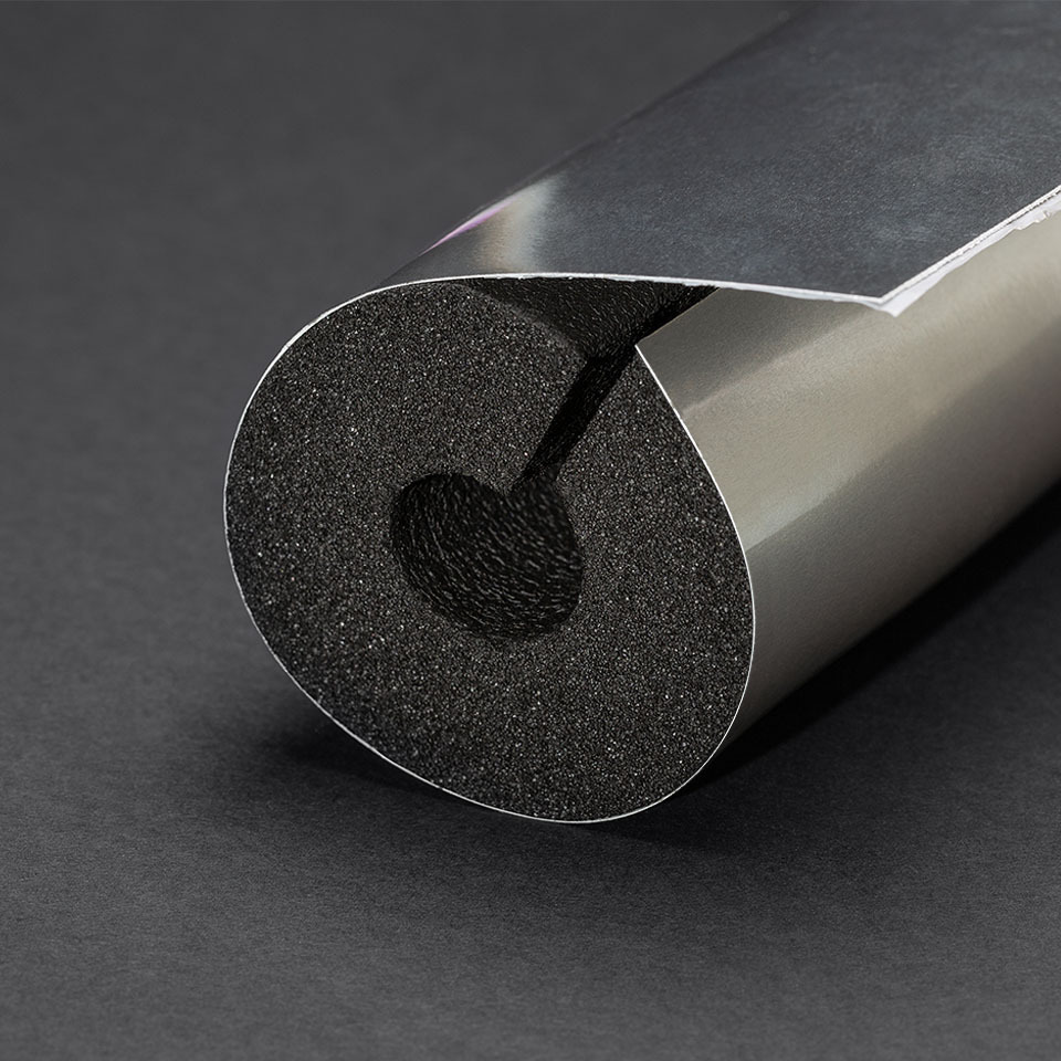 K Flex Al Clad Insulation Material - Color: Black