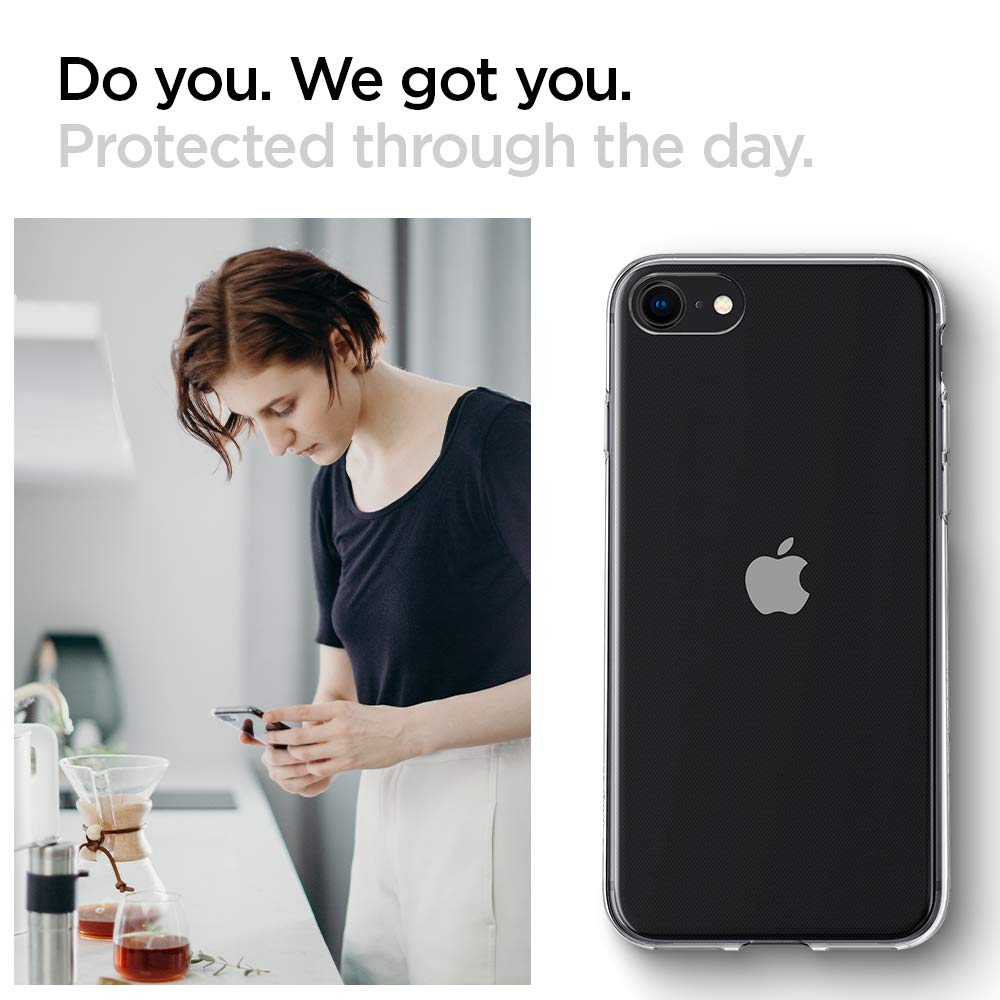 Spigen Liquid Case for iPhone SE- Crystal Clear