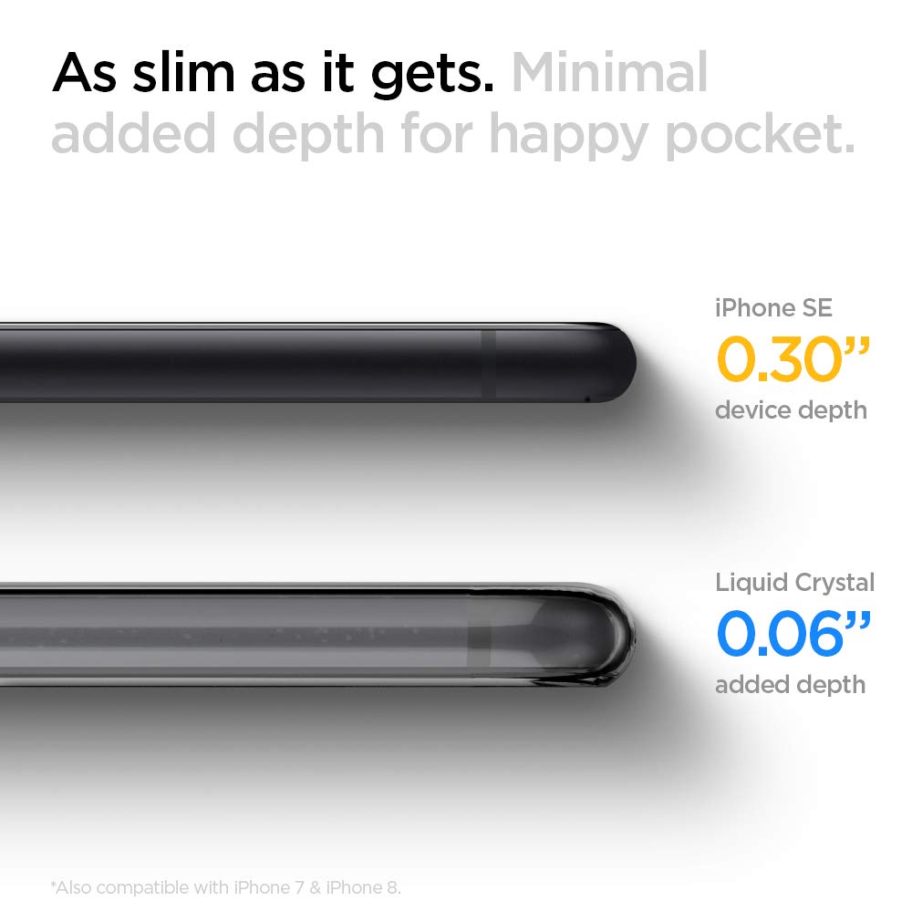 Spigen Liquid Case for iPhone SE- Crystal Clear