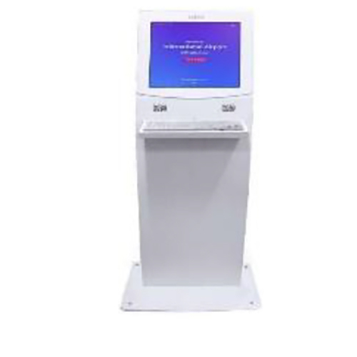 Touch Screen Kiosk System - Color: White