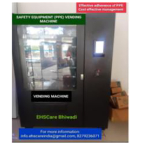 Ppe Vending Machine - Color: Black