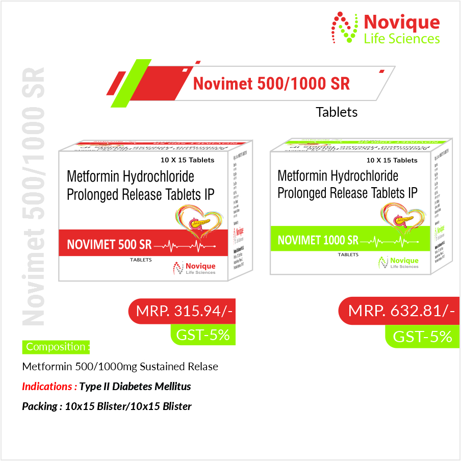 Metformin 1000mg Sustained Release