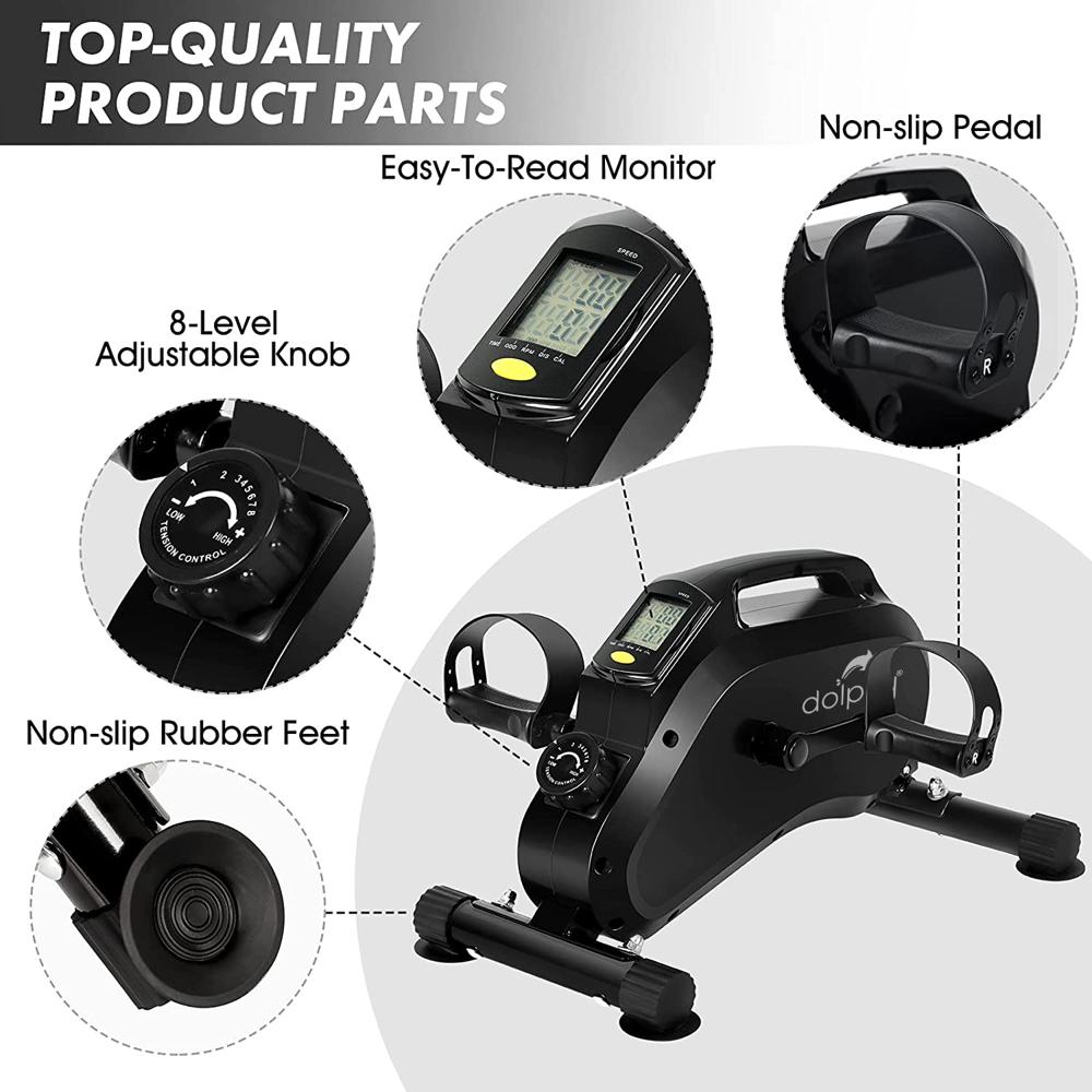 Dolphy Under Desk Bike Pedal Exerciser