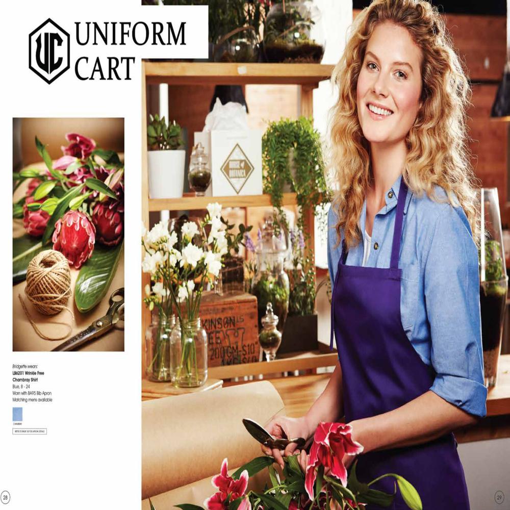 Cotton Kitchen Apron Set - Color: Black