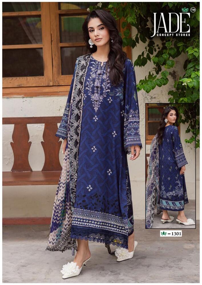 Jade Crimson Vol-13  Karachi Dress Material