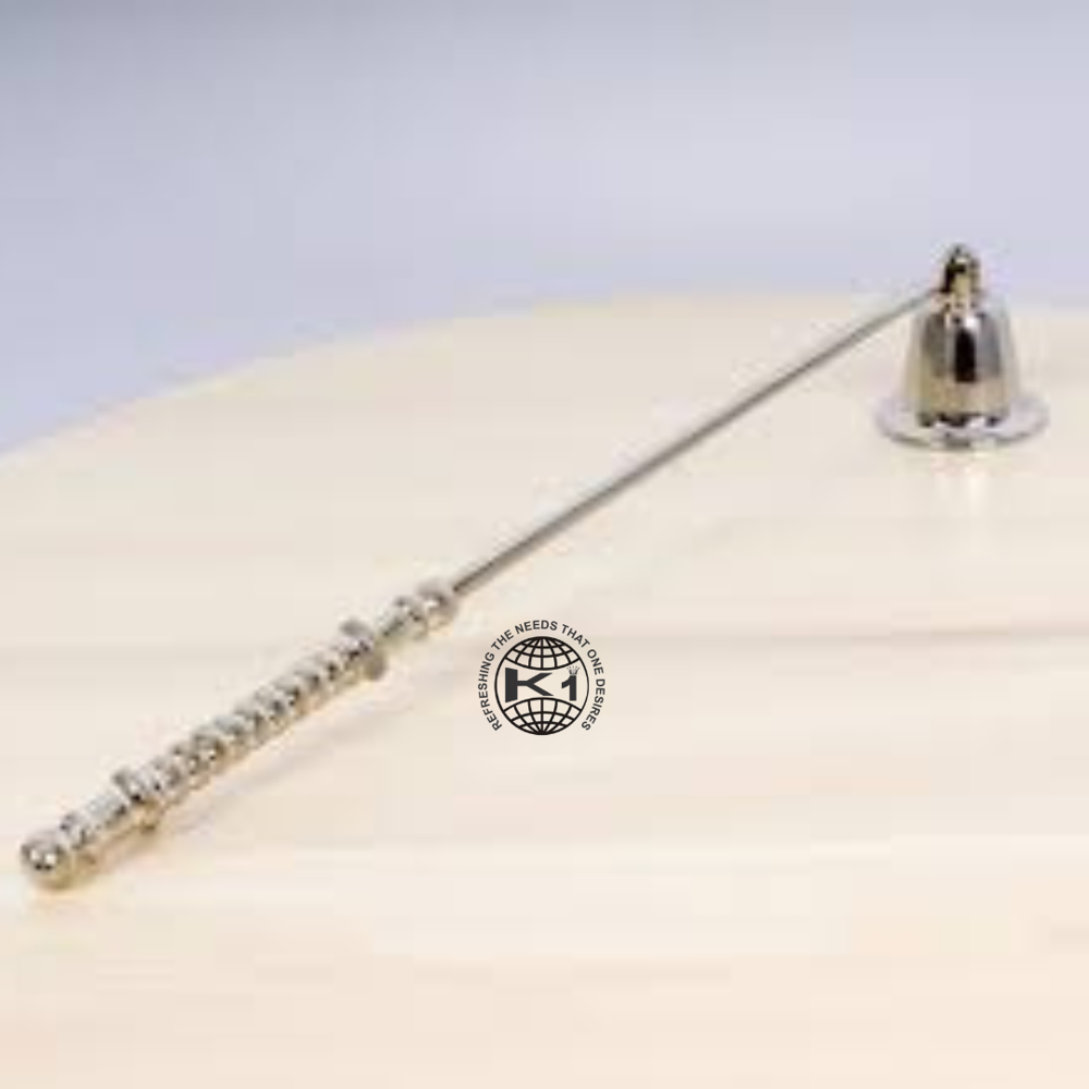 Silver Candle Flame Snuffer - Stainless Steel, 17-21 Cm, Mirror Polished | Durable, Tarnish-resistant, Customizable