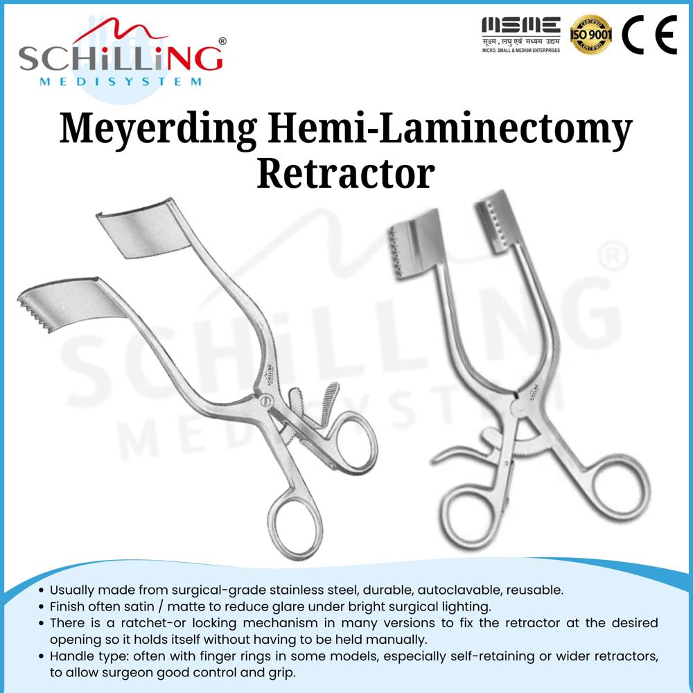 Schilling Meyerding Hemi-Laminectomy Retractor