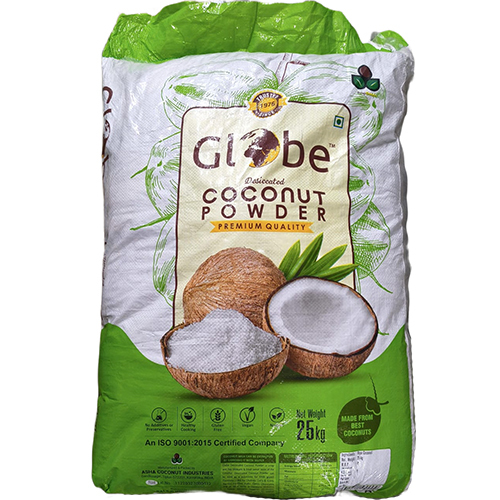 25 Kg Premium Coconut Powder - Color: White