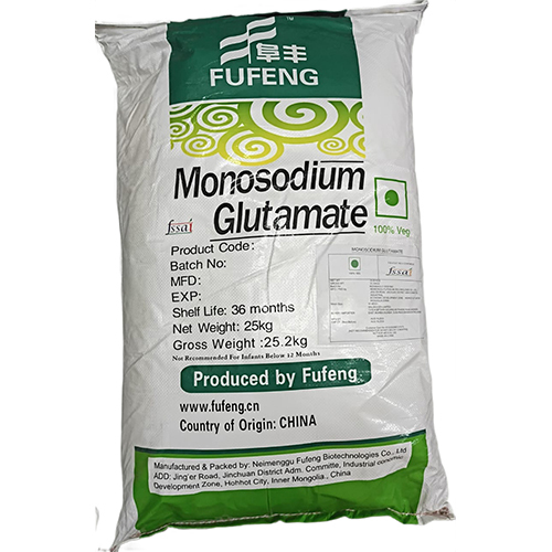 25 Kg Monosodium Glutamate - Grade: Feed Grade