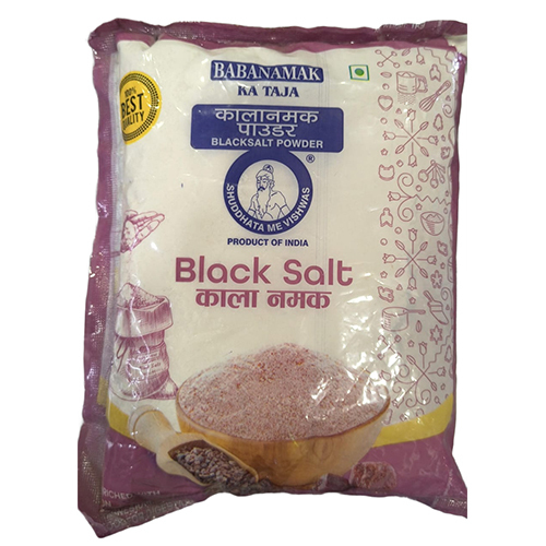 1 Kg Black Salt - Packaging: Packet