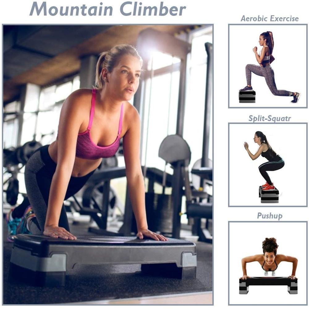 Fitness Adjustable Aerobic Stepper - Application: Cardio