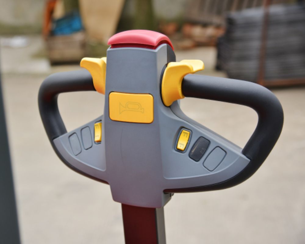 Electric Pallet Truck - Stand On Type - Attributes: Strong