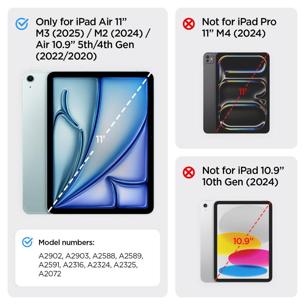 Spigen Rugged Armor Pro For Ipad Air - Body Material: Tpu And Polycarbonate