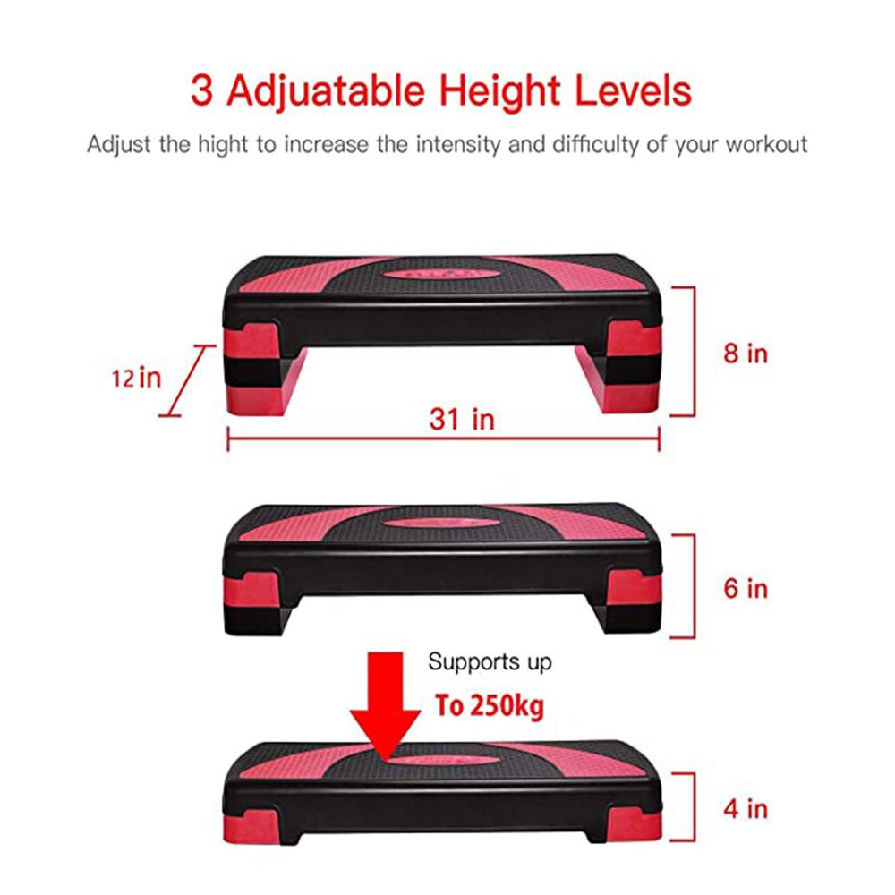 Adjustable Exercise Step Platform