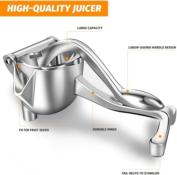 Aluminium Manual Fruit Juicer - Capacity: 2 Ltr