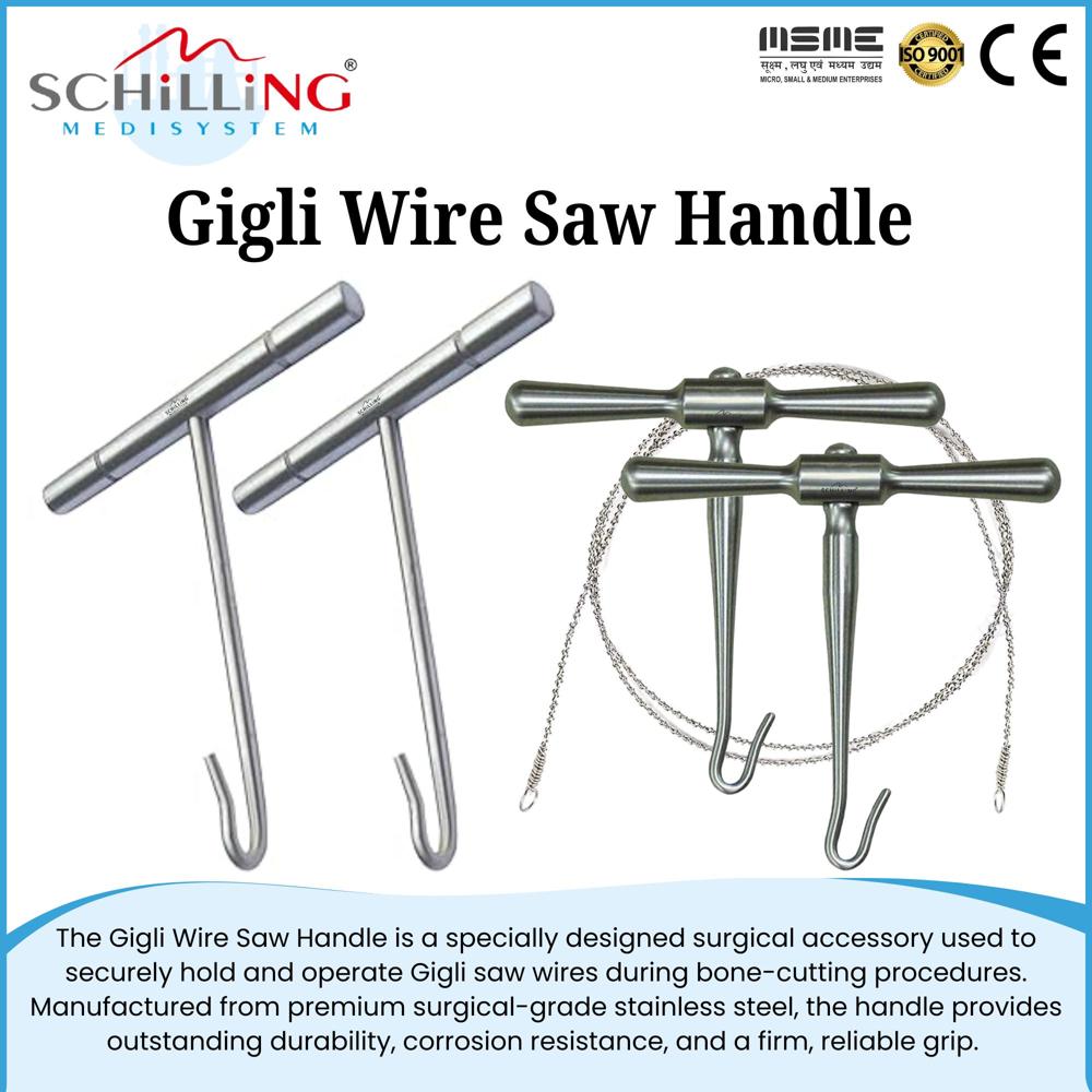 Schilling Gigli Wire Saw Handle