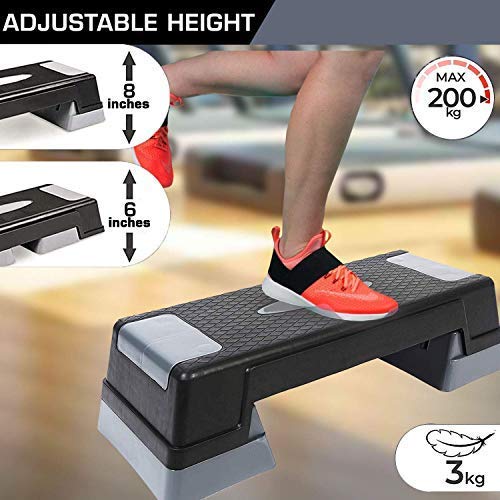 Dolphy Abs Sports Adjustable Home Gym Exercise Fitness Stepper - Application: Cardio