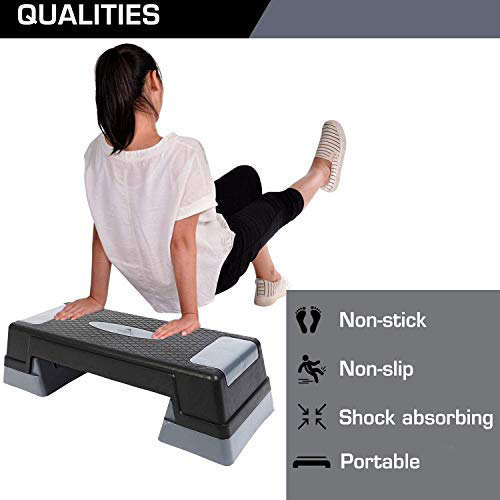 Dolphy Abs Sports Adjustable Home Gym Exercise Fitness Stepper - Application: Cardio