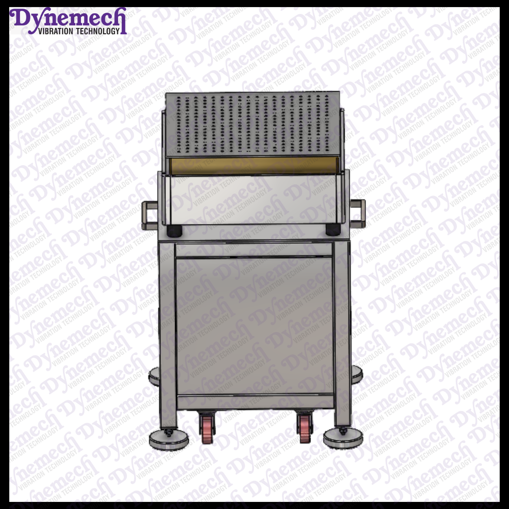 Dynemech Anti-Vibration Platform with Movable Trolley Series: VIP-AM-HC-MT-01