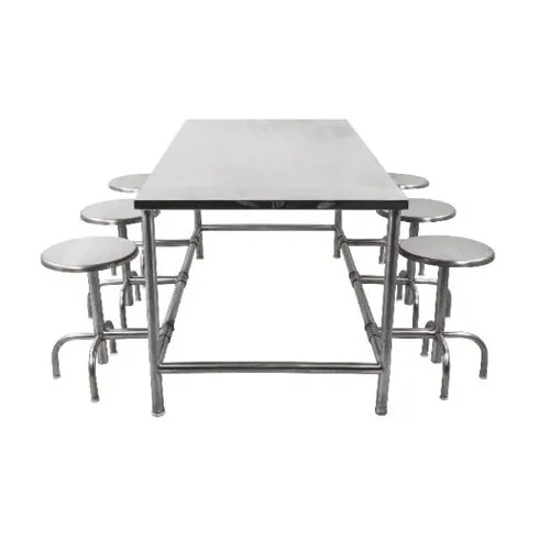 Stainless Steel  Pharma Dining Table
