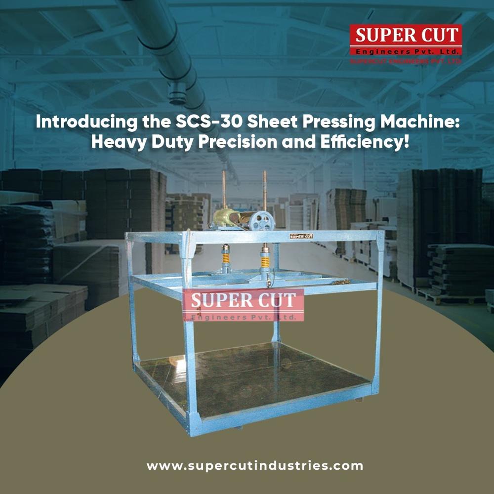 Automatic Sheet Pressing Machine - Mild Steel, 55 X 75 Inch, Blue | Automated Control, Human Machine Interface, 2 Hp Power, 240v Voltage, 1200 Kg Weight, Warranty Included