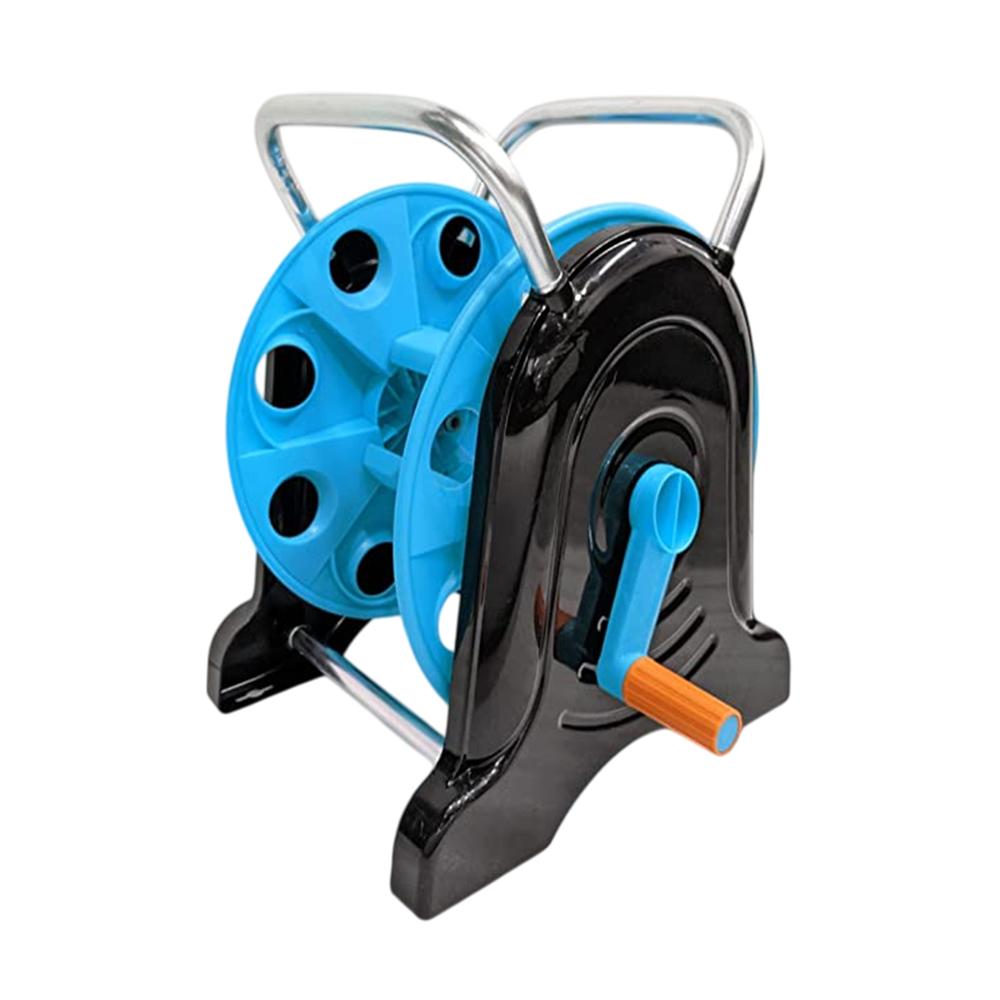 Hose Cart Reel - Color: Sky Blue & Black