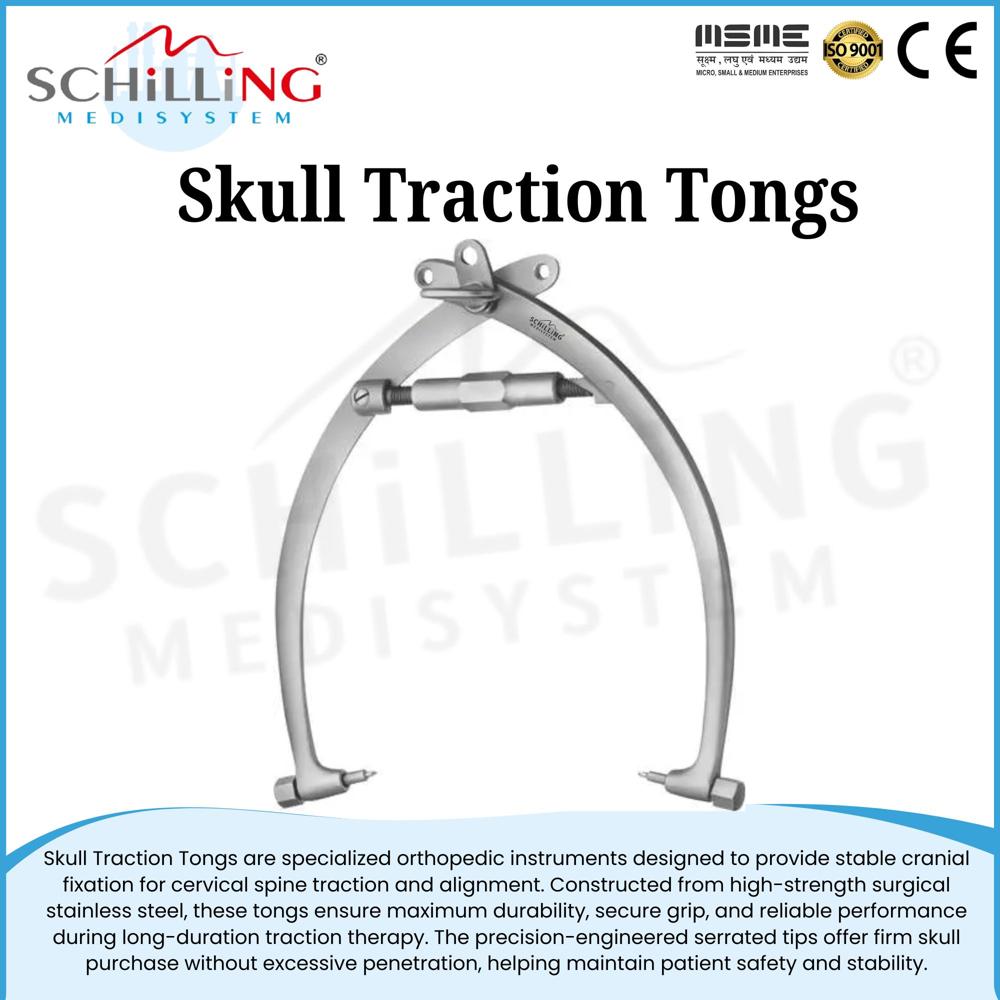 Schilling Skull Traction Tongs - U Shaped