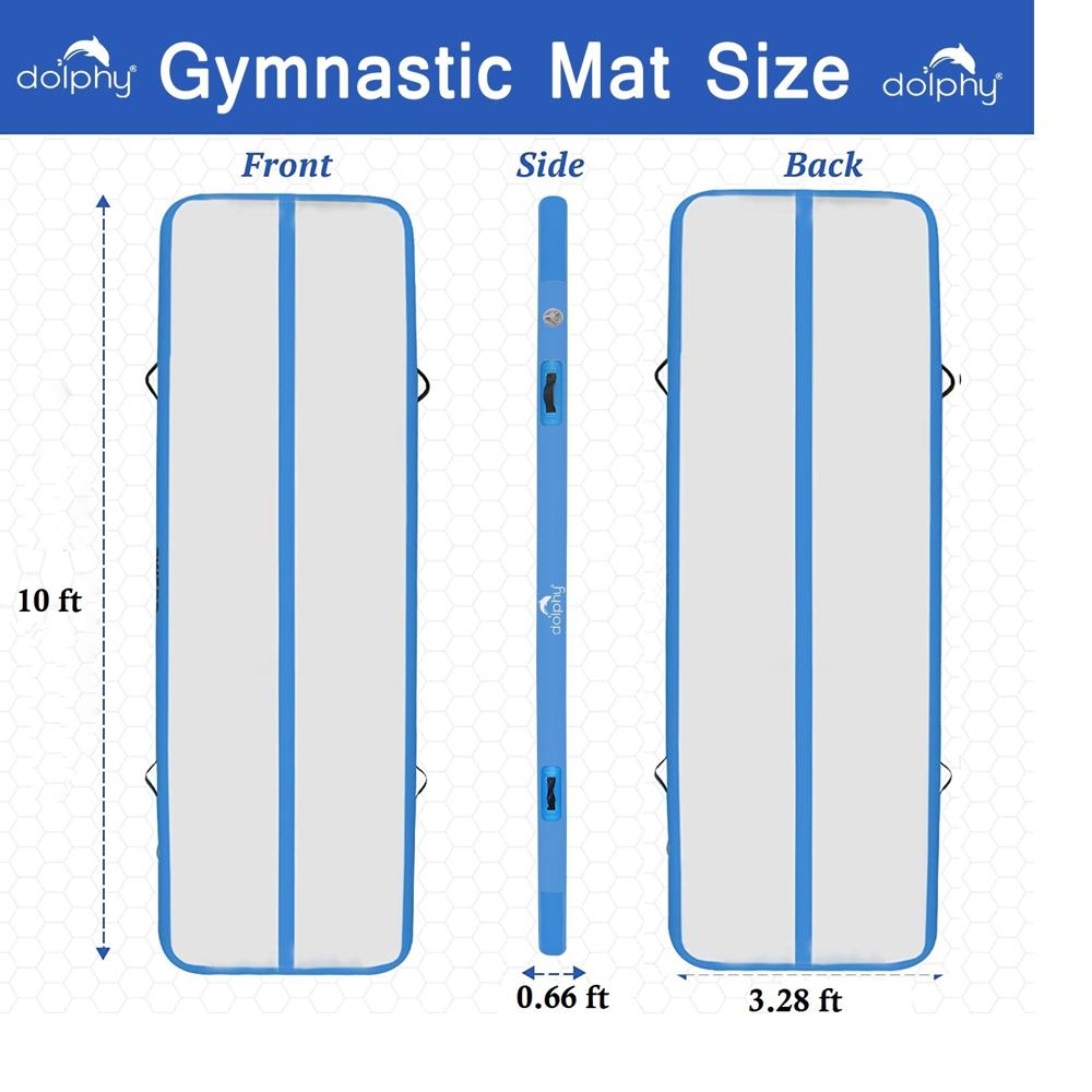 Dolphy 10ft Inflatable Air Gymnastics Mat