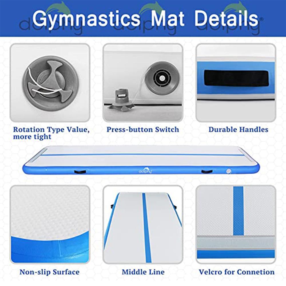 Dolphy 10ft Inflatable Air Gymnastics Mat